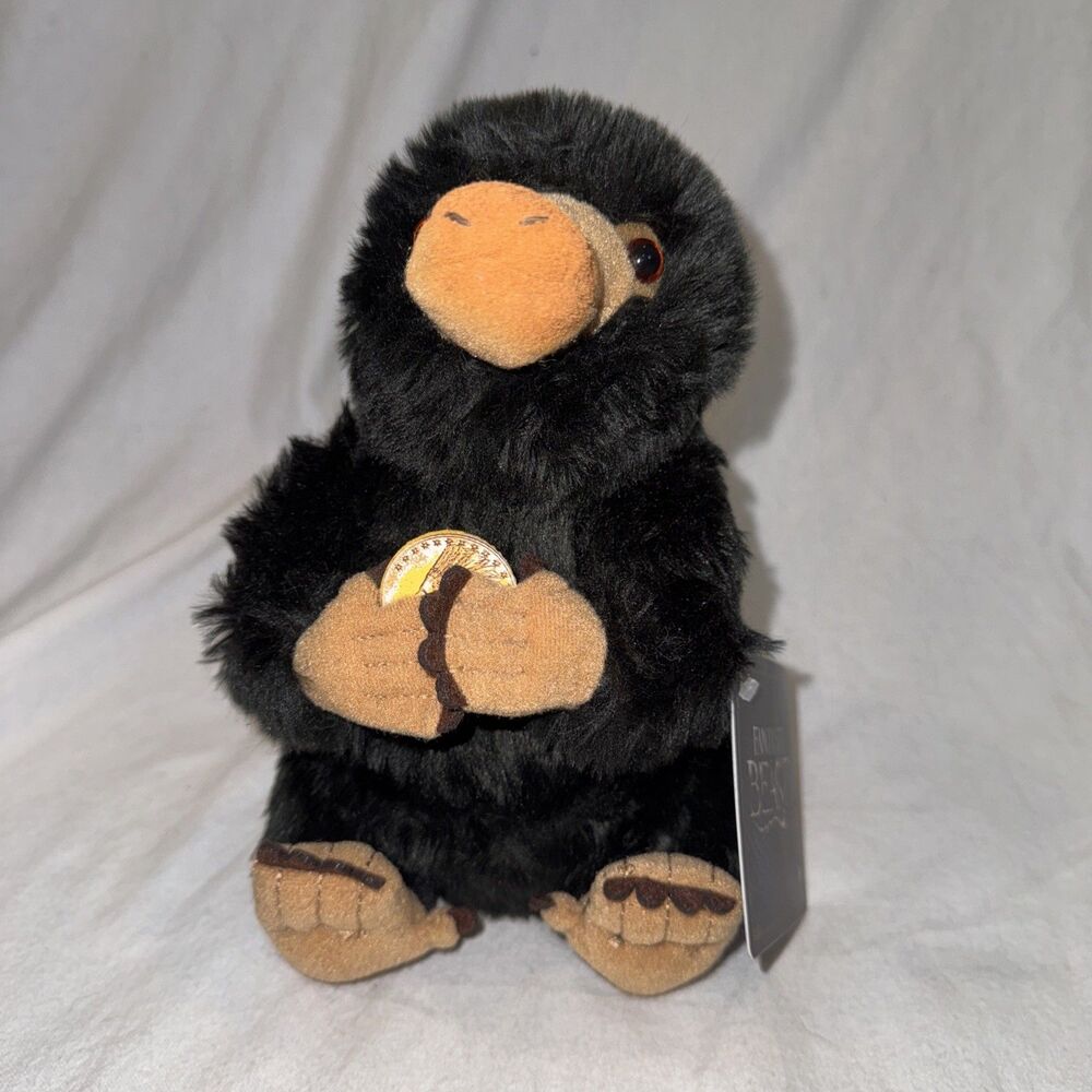 NWT Harry Potter Fantastic Beasts 8" Plush Niffler From The Noble Collection